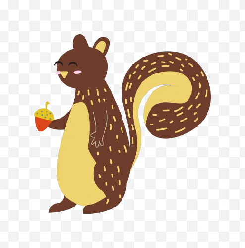 squirrel illustration png