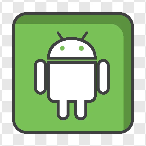 android square line icon