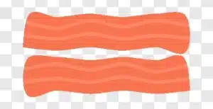 bacon illustration icon