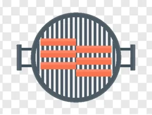 barbecue illustration icon