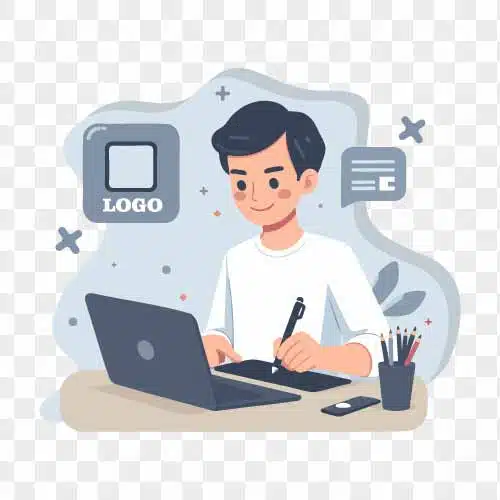 designer flat illustrasi