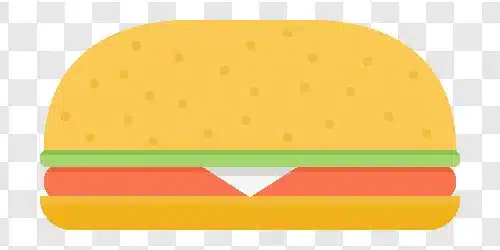 hamburger illustration icon