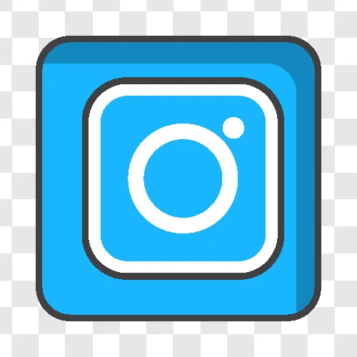 instagram square line icon