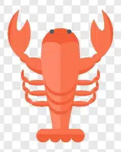 lobster illustration icon