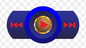 media player button illustration