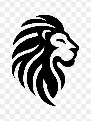 sharp lion illustration