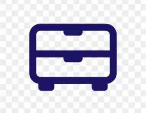 side table flat icon