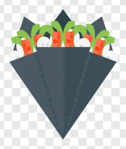 sushi temakiillustration icon