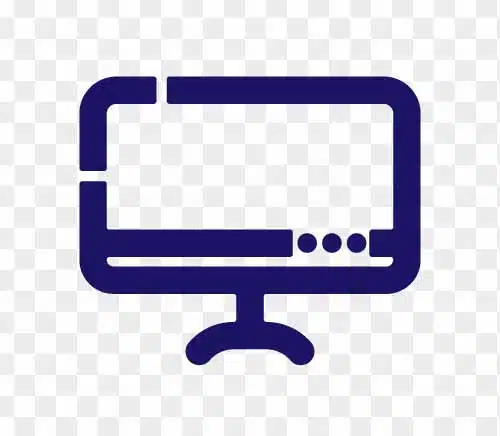 television flat icon