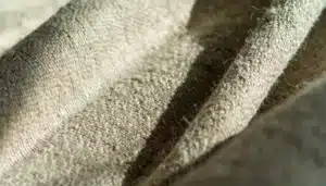 cozy linen folds with visible weave