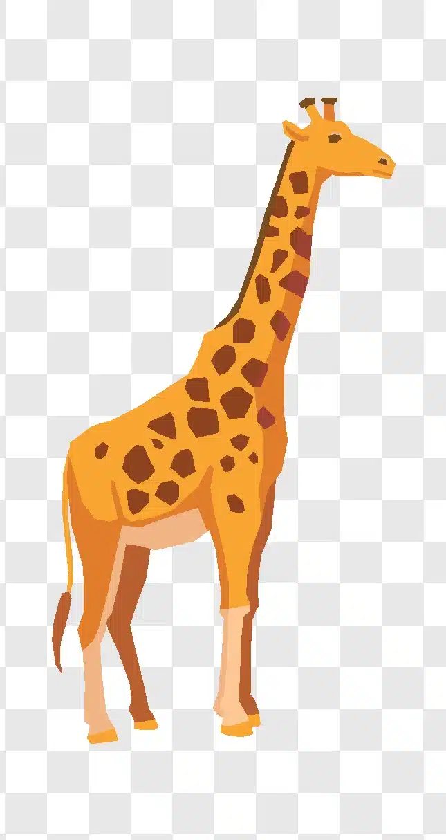 giraffe vector illustration free download