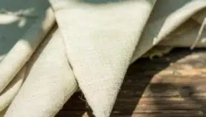 Matte Linen Fabric with Fine Threads
