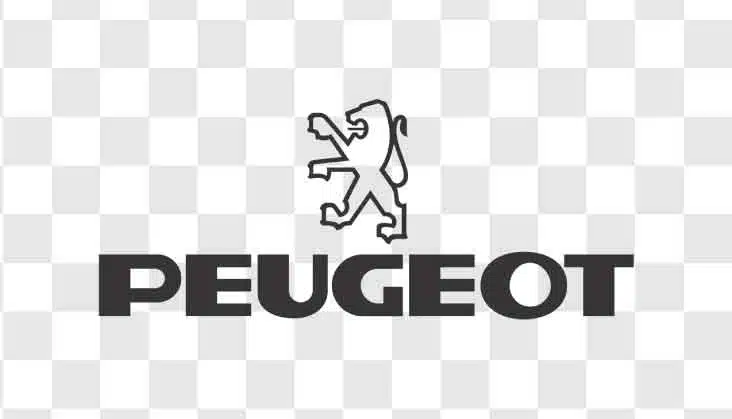 peugeot black logo