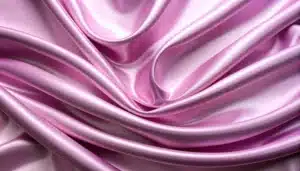 wrinkled purple satin fabric surface