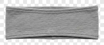 a simple grey fabric headband for sports or fashion edited edited