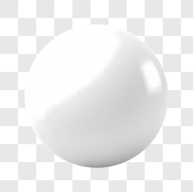 a white crescent moon shape edited