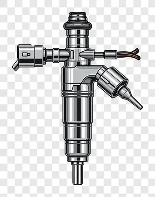automotive fuel injector component for engine performance