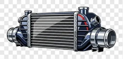 automotive intercooler part for enhanced engine performance