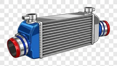 automotive turbocharger intercooler system component
