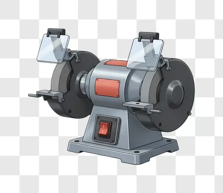 bench grinder tool for sharpening and grinding metal objects edited