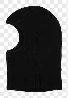 black ski mask balaclava for cold weather protection