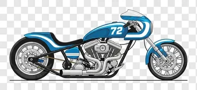 blue sport motorcycle with number 72 graphic