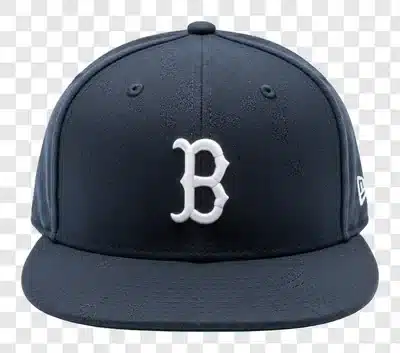 boston red sox baseball cap with iconic b logo