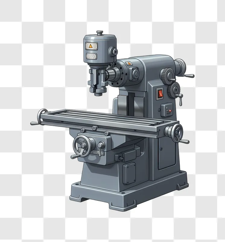industrial milling machine for precision metalworking edited