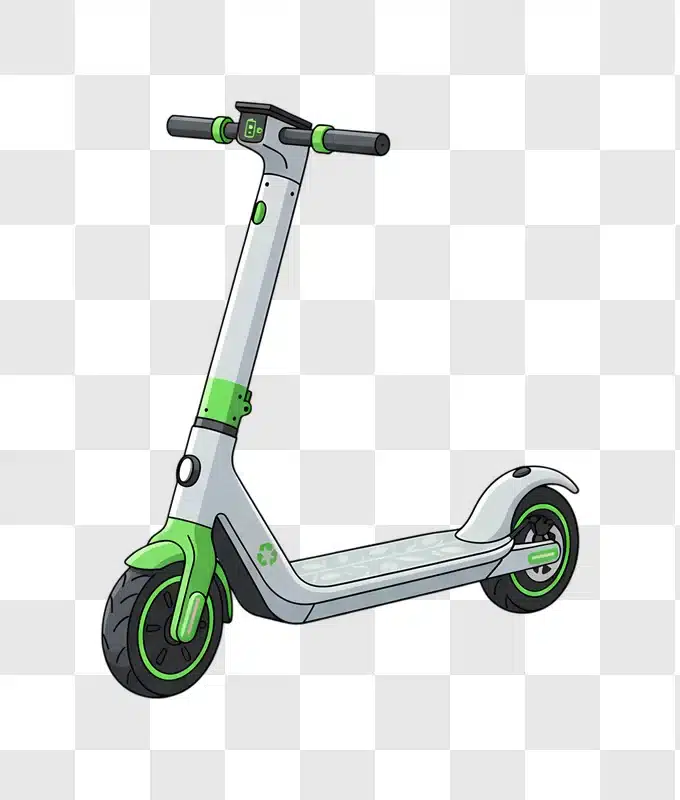 modern electric scooter for urban commuting and leisure edited