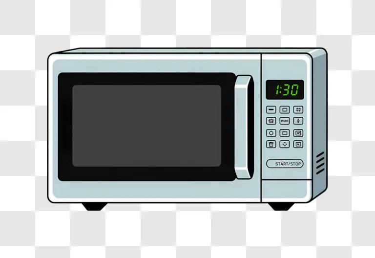modern kitchen microwave oven appliance edited