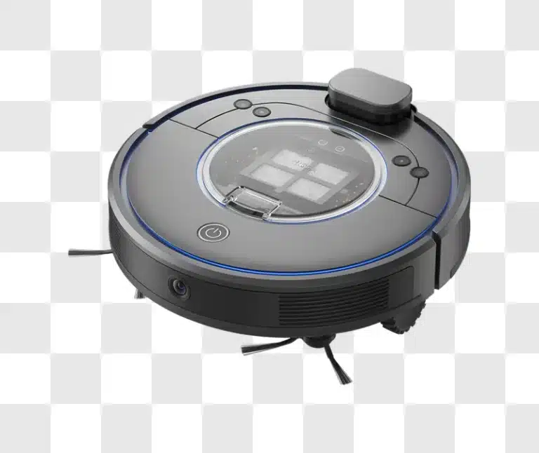 modern robotic vacuum cleaner for smart home cleaning edited