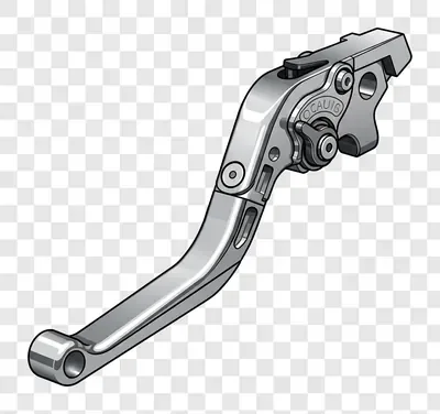 motorcycle clutch lever mechanism detail
