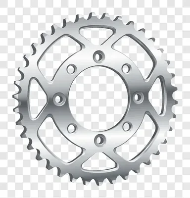 motorcycle rear sprocket metal gear component