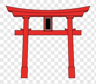 red torii gate traditional japanese shrine entrance