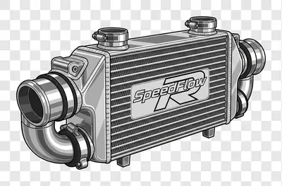 speedflow turbo intercooler for enhanced engine performance