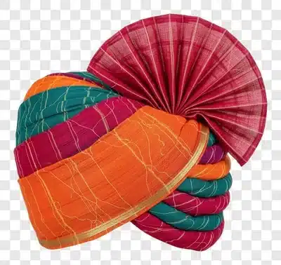 vibrant indian turban festive headwear traditional attire