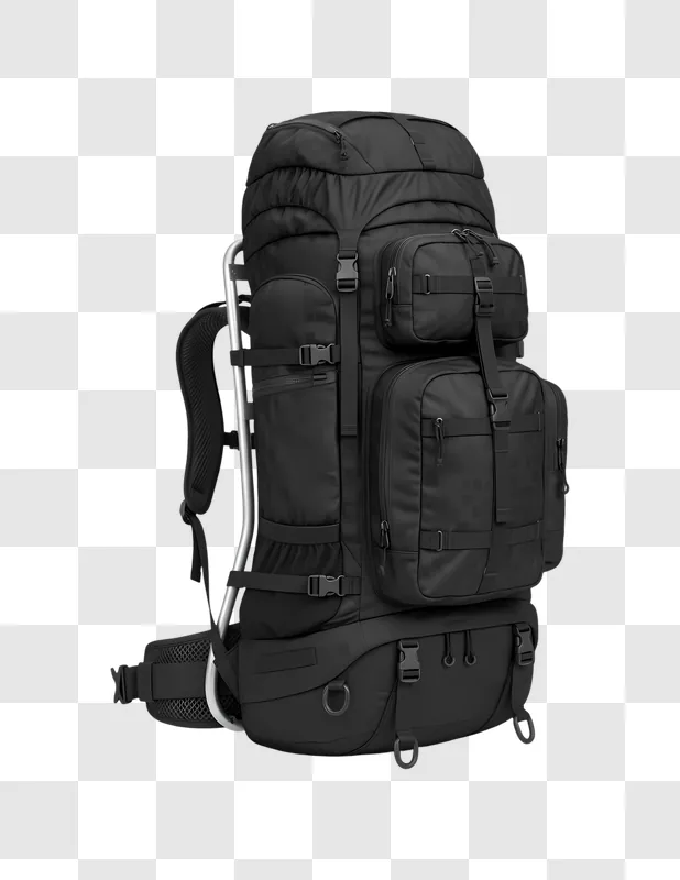 black tactical backpack for outdoor adventures edited