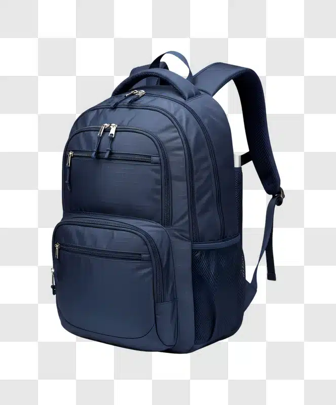 blue backpack for travel and school edited