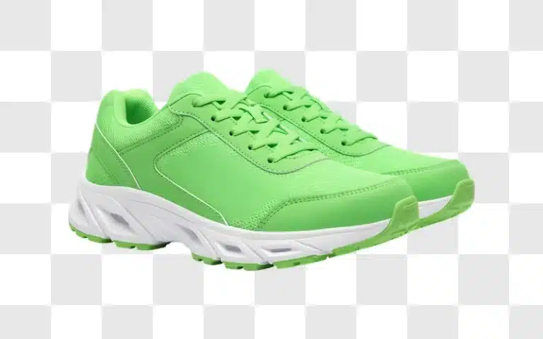 bright green running shoes for active lifestyles edited