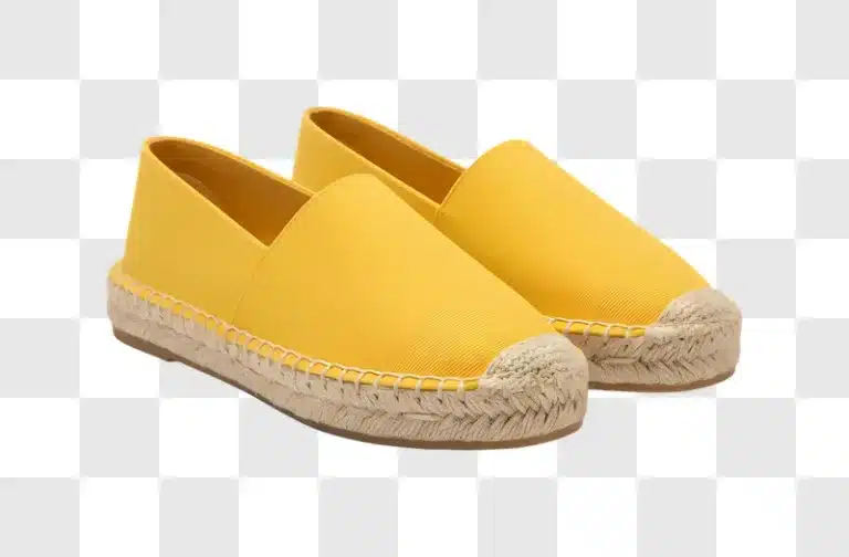 bright yellow espadrille flats for women edited