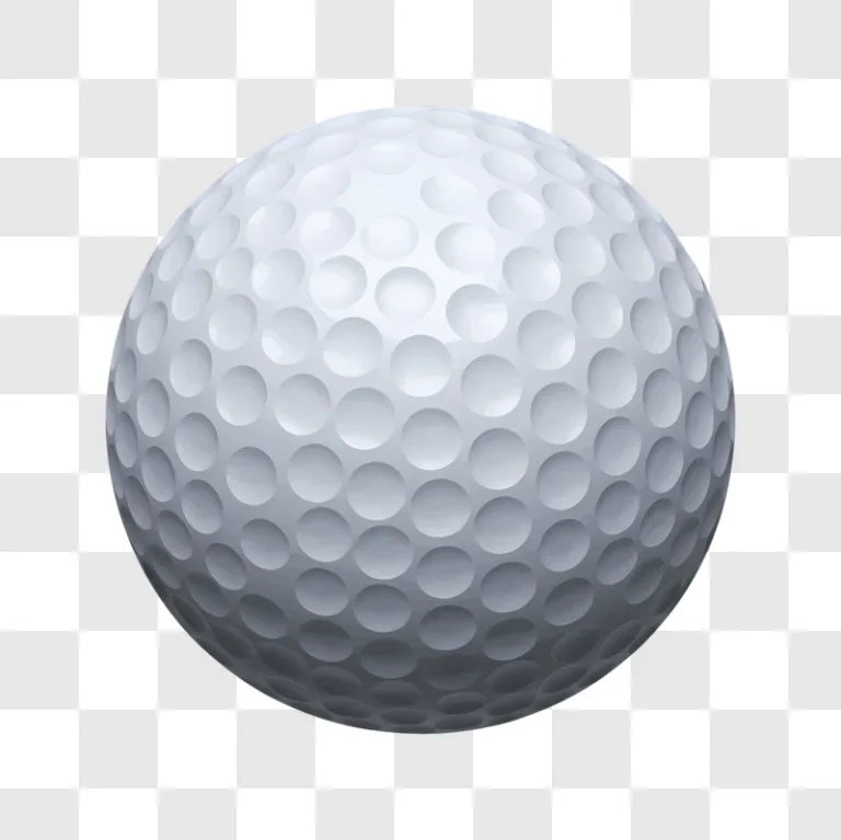 close up of a white golf ball with dimples edited