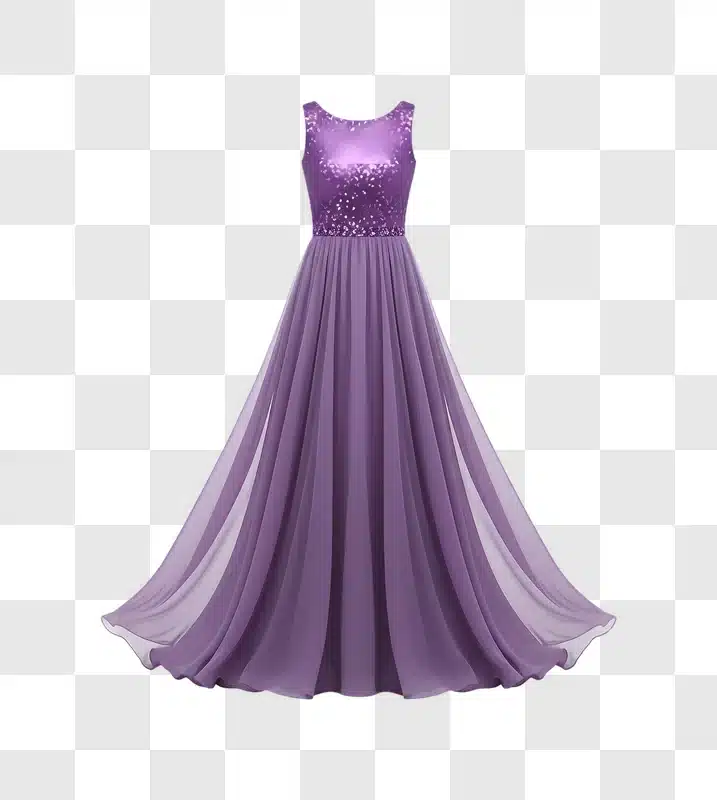 elegant purple sequin bodice chiffon prom dress edited