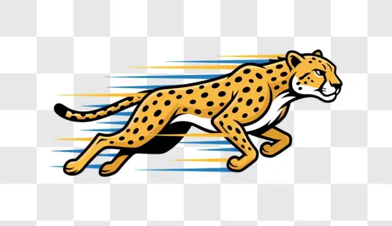 fast cheetah running speed motion blur animal edited