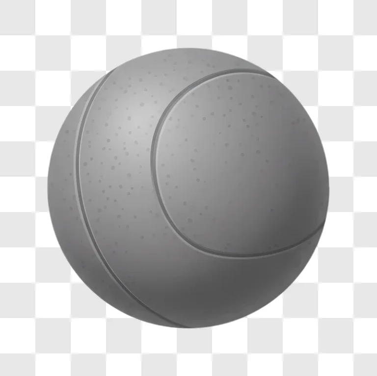 gray ball with curved lines edited