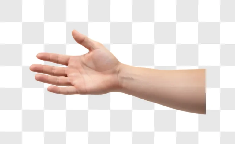 human hand reaching out edited