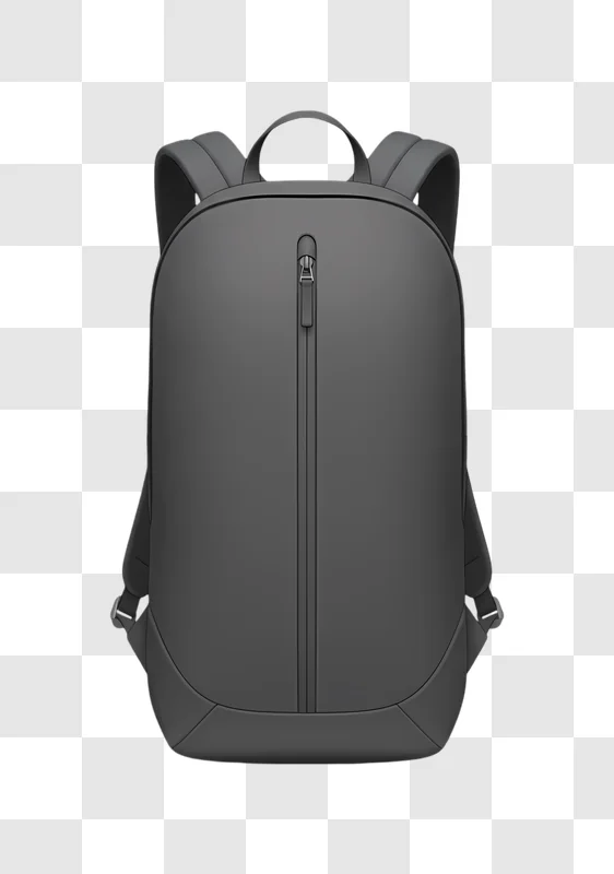 modern minimalist grey backpack for everyday use edited