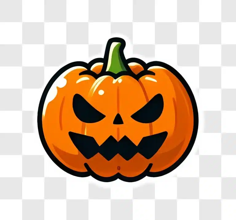 scary jack o lantern halloween pumpkin face edited