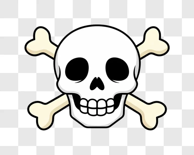 skull and crossbones symbol edited
