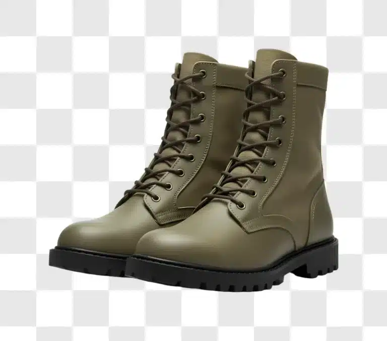 stylish olive green lace up combat boots for women edited