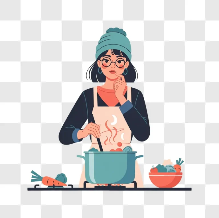 young woman cooking a healthy meal in the kitchen edited